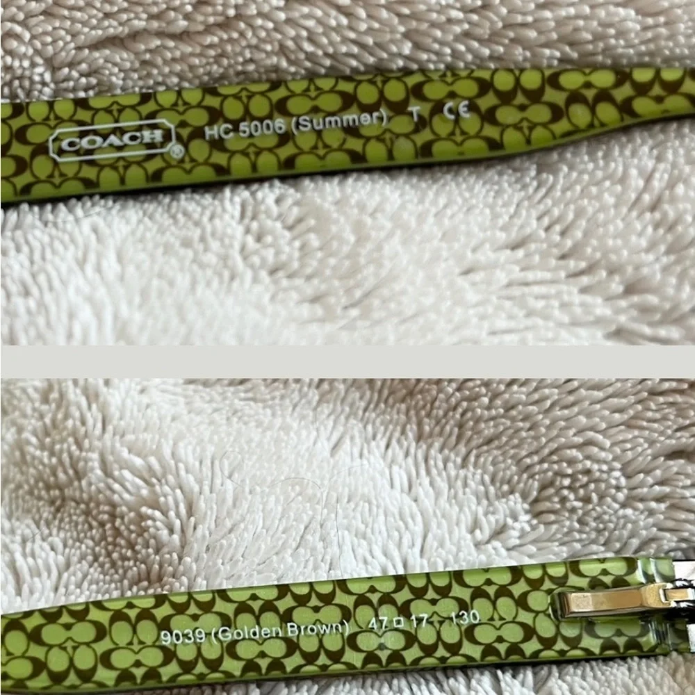 Coach metal frame eyeglasses HC5006 -9039 47 17 130
